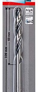 Bosch Professional PointTeQ HSS Twist Drill Bit (for Metal, 7 x 69 x 109 mm, Accessories for Drill Driver)