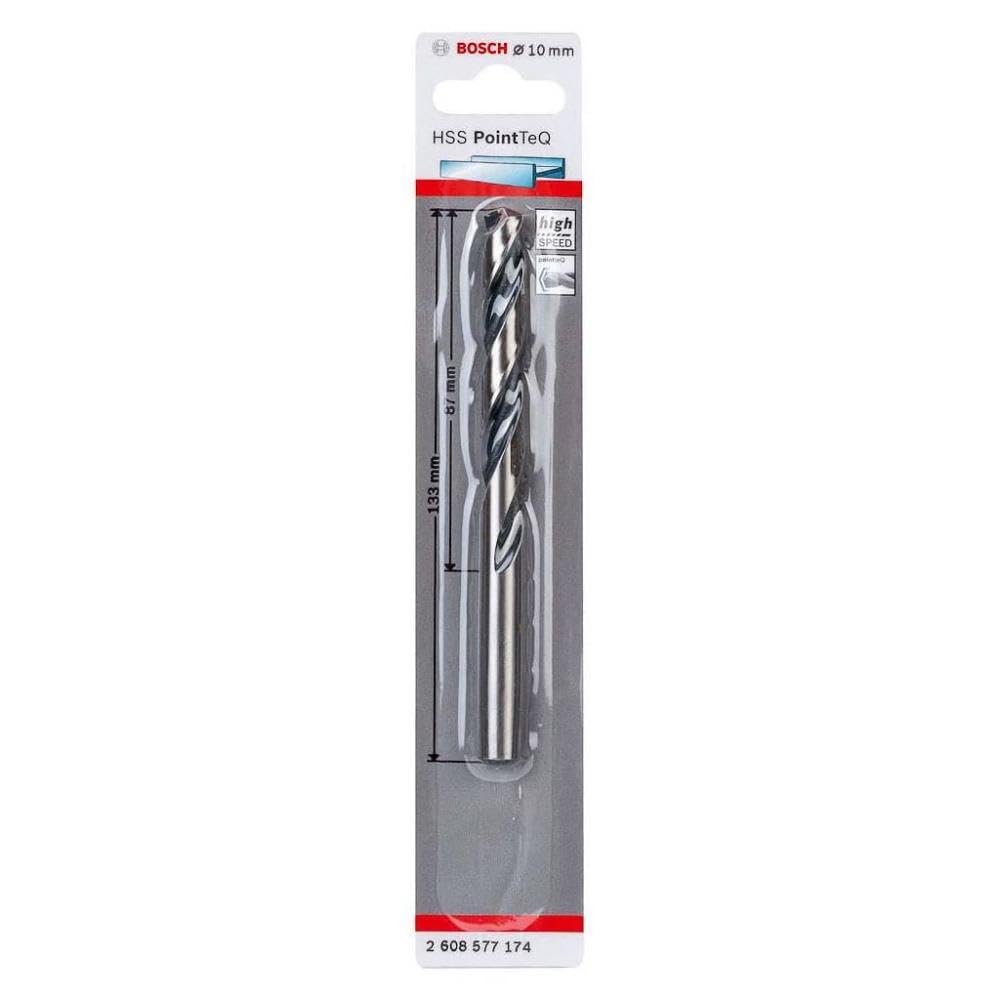 Bosch HSS Twist Point TEQ Drill Bit (16mm) (Silver)