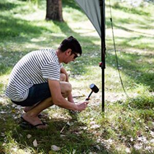 Coleman Gazebo, Fastpitch Shelter XL for Garden and Camping, Sturdy Steel Construction, Large Tent, Portable Sun Shelter with Protection SPF 50, White, XL - 4.5 x 4.5 m