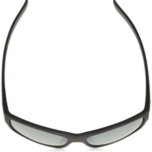 Suncloud Range Polarized Sunglasses, Matte Black/Polarized Silver Mirror, One Size