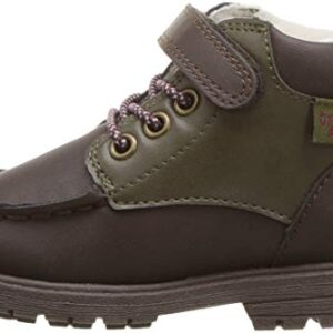 OshKosh B'Gosh Boys' Haslett Ankle Boot, brown, 10 M US Toddler