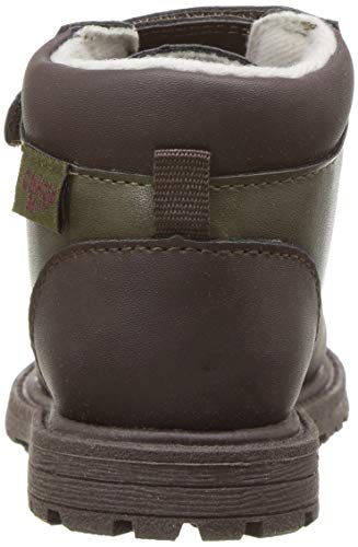 OshKosh B'Gosh Boys' Haslett Ankle Boot, brown, 10 M US Toddler