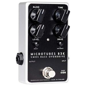 darkglass electronics microtubes b3k v2 bass overdrive pedal