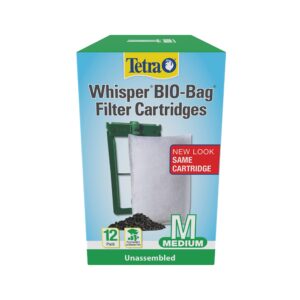 Tetra Medium Whisper Bio-Bag Unassembled Filter Cartridge, 288 Pack