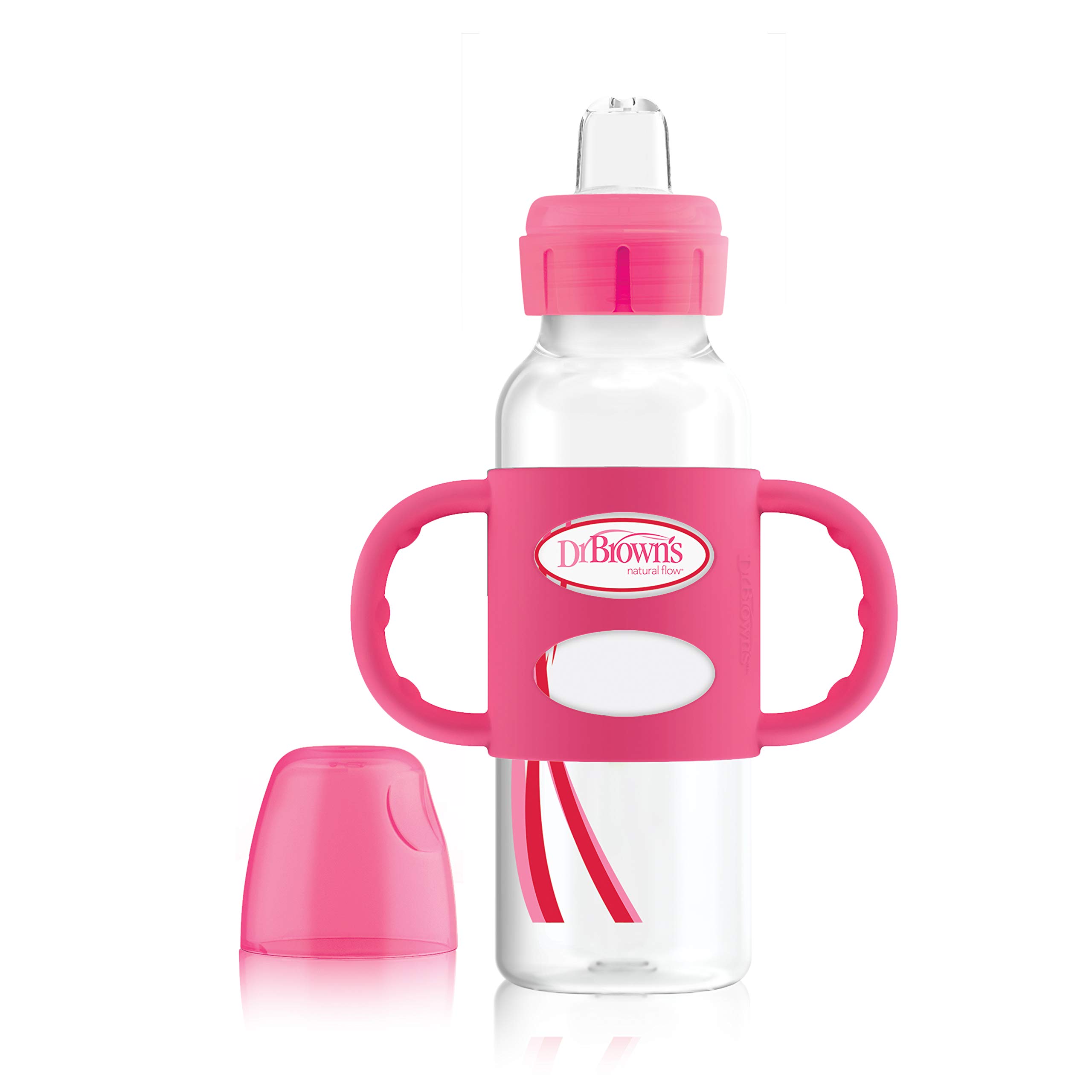 Dr. Brown's Baby First Year Transition Options Baby Bottles Gift Set, Pink