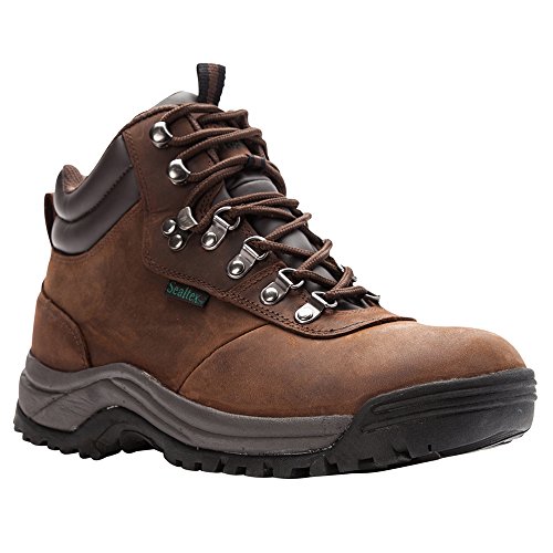 Propét Men's Cliff Walker Hiking Boot, Brown Crazy Horse, 15 X-Wide