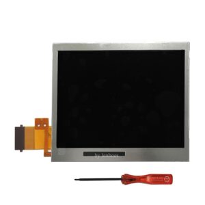 lenboes bottom lower lcd screen display replacement for nintendo ds lite dsl ndsl with opening tool