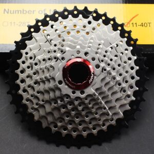 10 Speed Cassette 11-42T MTB Cassette 10 Speed Fit for Mountain Bike, Road Bicycle, MTB, BMX, SRAM, Shimano