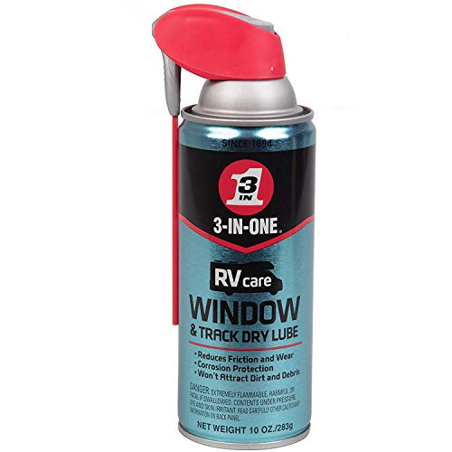 3-IN-ONE RVcare Slide Out Silicone, 11 oz. And RV Care Window & Track Dry Lube