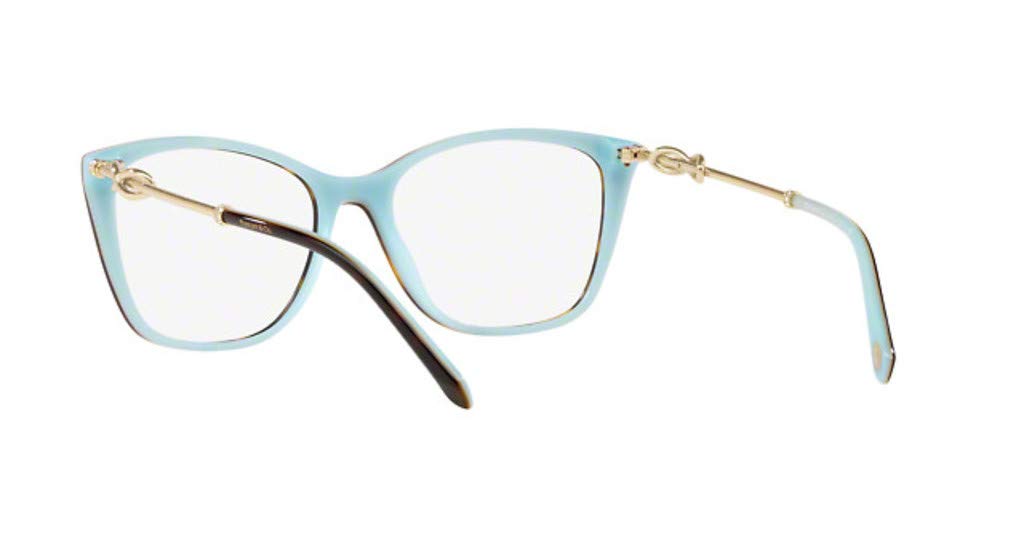 Tiffany & Co. TF2160B - 8134 Eyeglass Frame HAVANA/BLUE w/Clear Demo 54mm