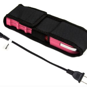 POLICE 928 Stun Gun with LED Flashlight, Pink