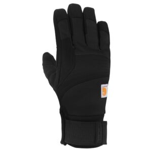 carhartt women's stoker glove, black, medium