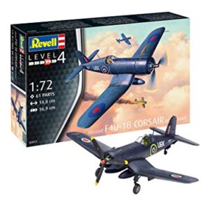 Revell 03917, Vought F4U-1B Corsair Royal Navy, 1: 72 Scale Plastic Model