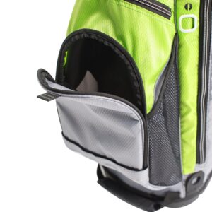 IZZO Golf Lite Grey/Lime/White Walking Ultra Light Perfect with Dual Straps for Easy to Carry Golf Bag