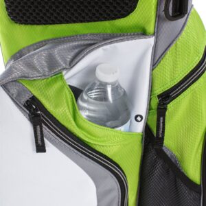 IZZO Golf Lite Grey/Lime/White Walking Ultra Light Perfect with Dual Straps for Easy to Carry Golf Bag