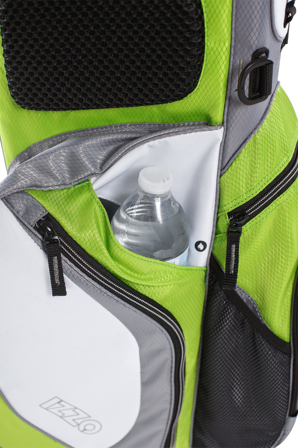 IZZO Golf Lite Grey/Lime/White Walking Ultra Light Perfect with Dual Straps for Easy to Carry Golf Bag