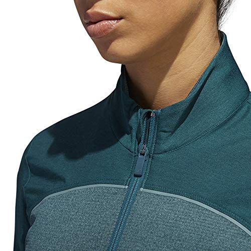 adidas Golf Women's Go-to Adapt Jacket, Medium, Mystery Green