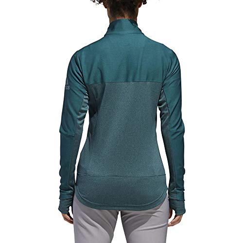 adidas Golf Women's Go-to Adapt Jacket, Medium, Mystery Green