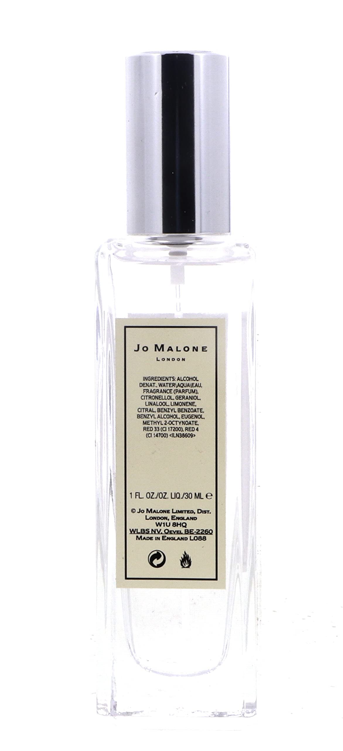 New in Box Jo Malone London Red Roses Cologne Spray 1 oz / 30 ml