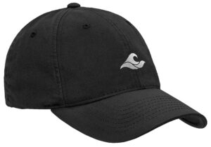 koloa surf company wave unstructured dad hat-black/white