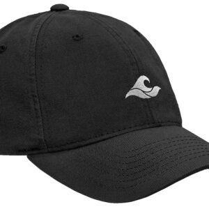 Koloa Surf Company Wave Unstructured Dad Hat-Black/White