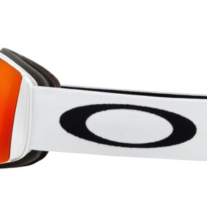 Oakley Flight Deck L Prizm Snow Goggles Matte White With Prizm Torch Lens + Case