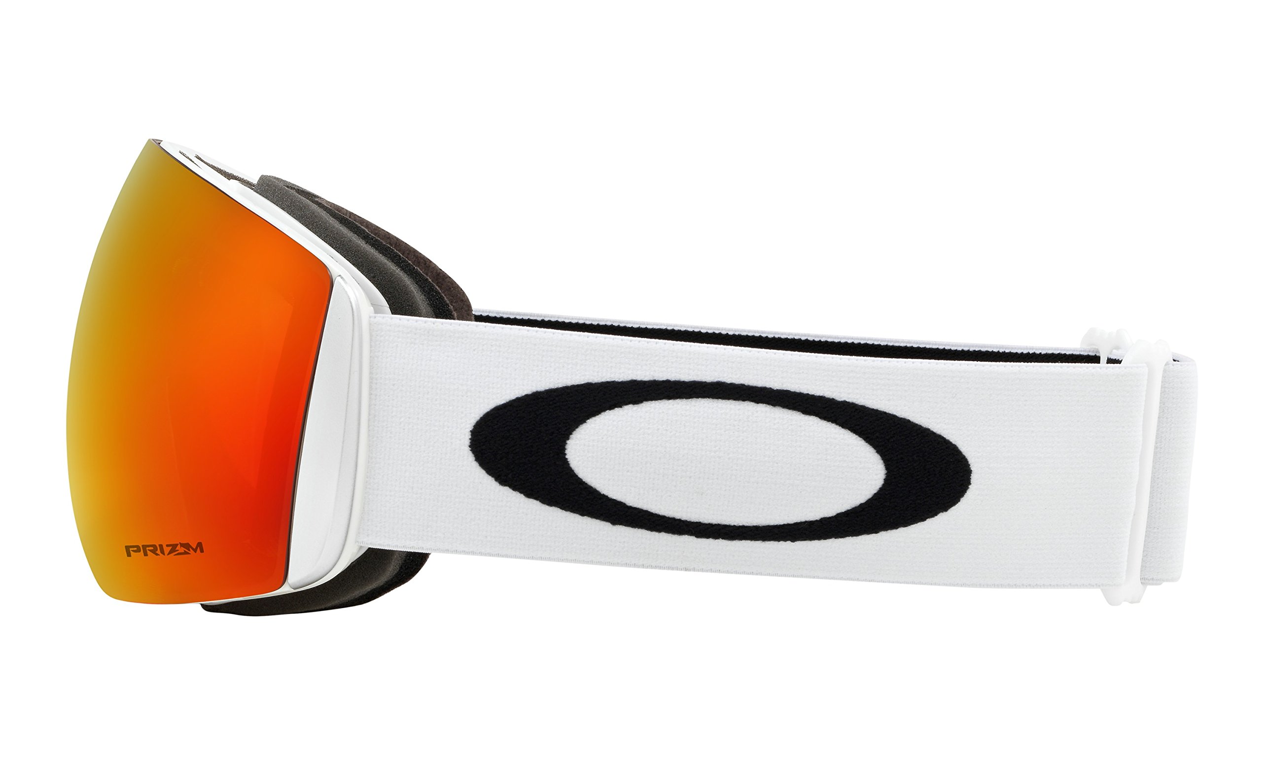 Oakley Flight Deck L Prizm Snow Goggles Matte White With Prizm Torch Lens + Case