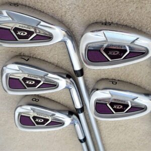 Ladies Complete Golf Club Set - Driver, Fairway Wood, Hybrid, Irons, Putter, Clubs and Stand Bag Right Hand