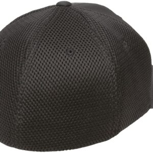 The Hat Pros | Flexfit Ultrafibre Airmesh Fitted Cap (as1, Alpha, l, x_l, Black)