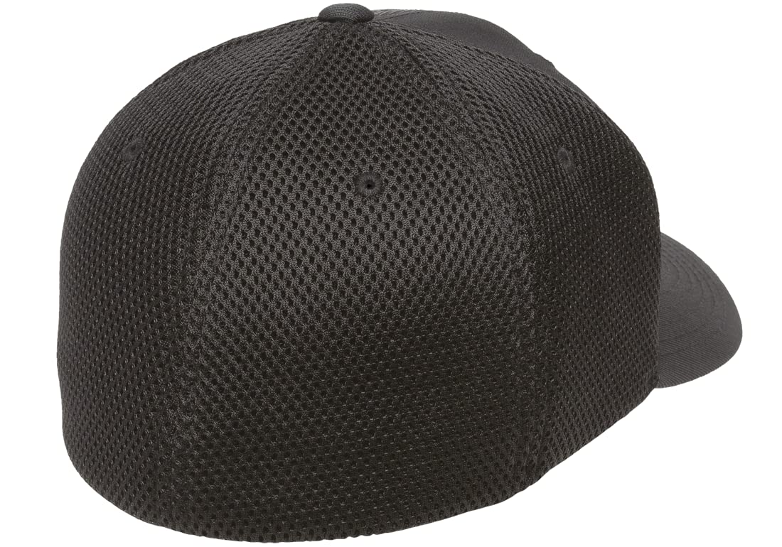 The Hat Pros | Flexfit Ultrafibre Airmesh Fitted Cap (as1, Alpha, l, x_l, Black)