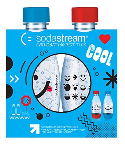 Sodastream Bottles original 2 pack 0.5 liter / 16.9 oz launched in 2018