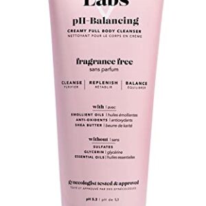 SweetSpot Labs pH Balanced Wash for Sensitive Skin, Sulfate Free, Clean, Gynecologist Tested & Approved, Unscented Body Wash, 8 oz