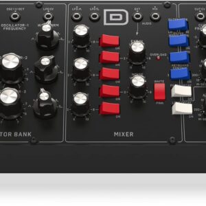 Behringer MODEL D Legendary Analogue Synthesizer with 3 VCOs/Ladder Filters/LFO and Euro Rack Format