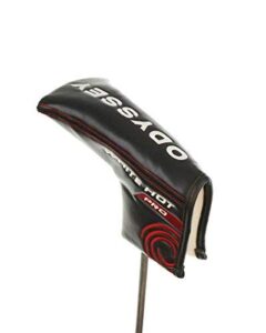 callaway odyssey white hot pro blade putter headcover black/red