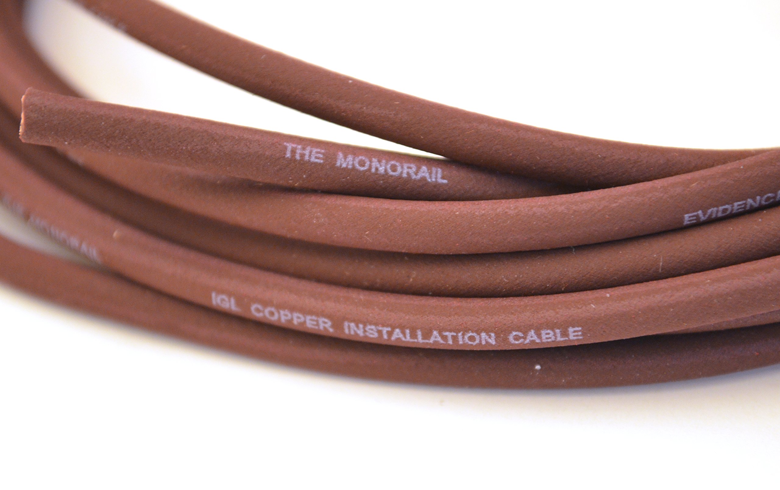 Evidence Audio Monorail - 10 feet Bulk Cable - Burgundy (by E.A.R.S. PRO Audio)