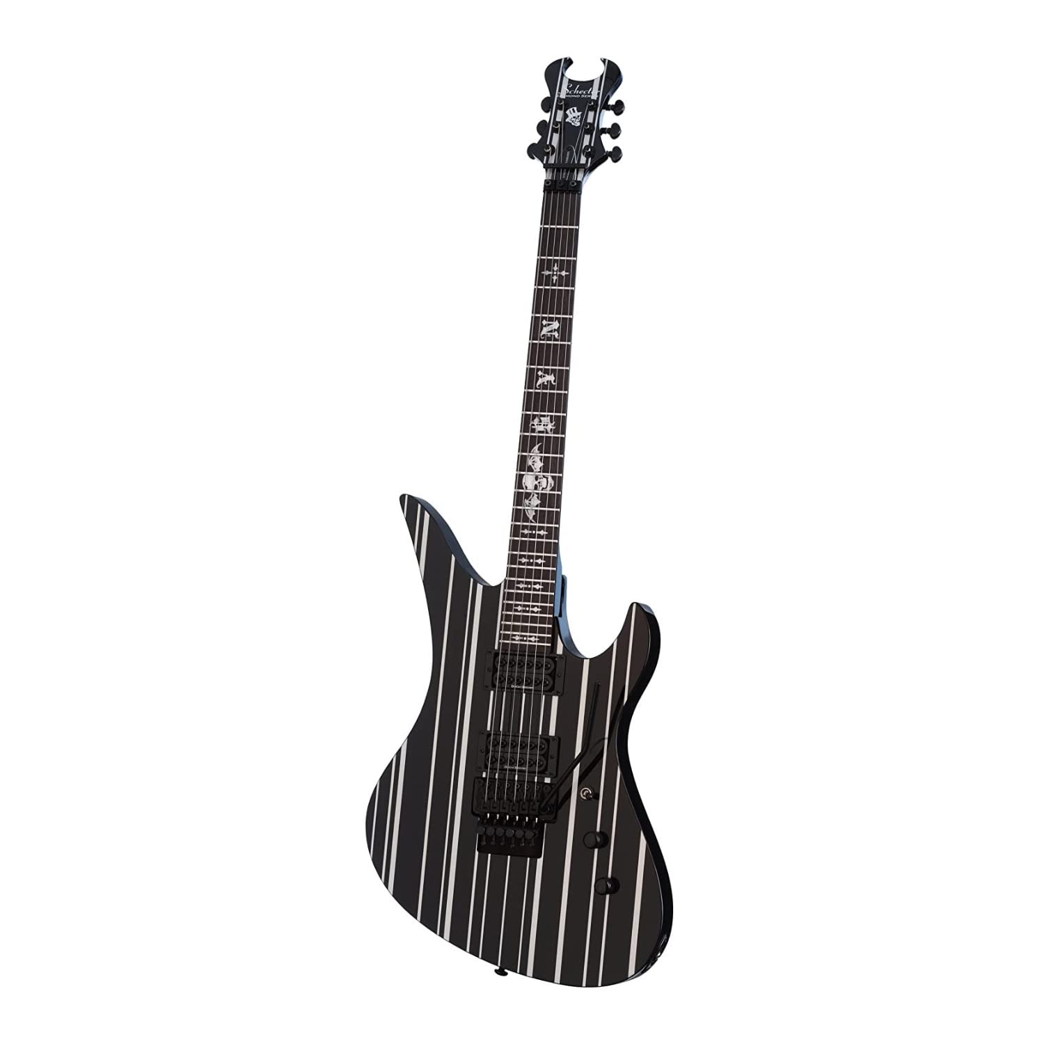 Schecter 6 String Solid-Body Electric Guitar, Gloss Black (1739)