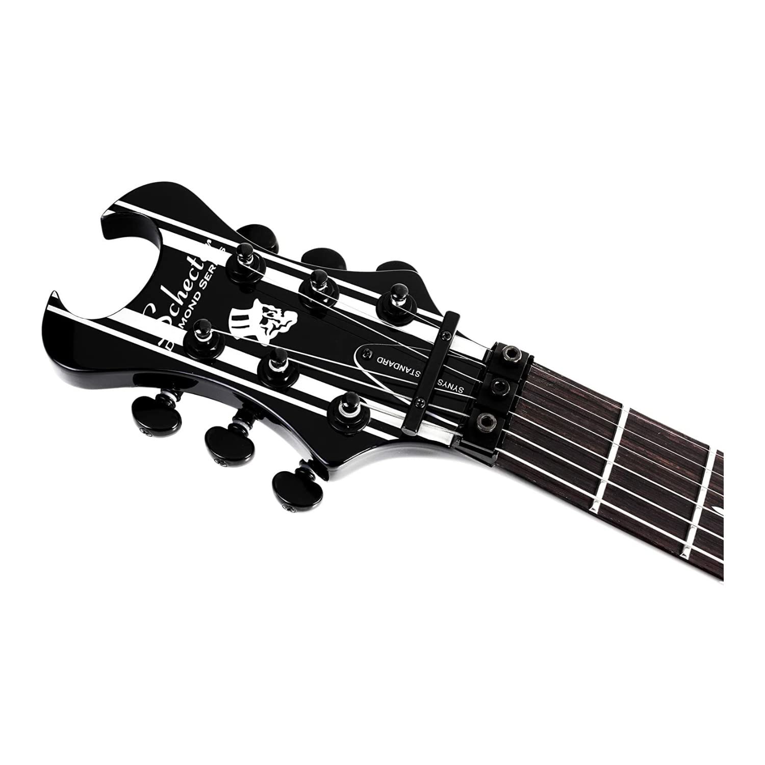 Schecter 6 String Solid-Body Electric Guitar, Gloss Black (1739)