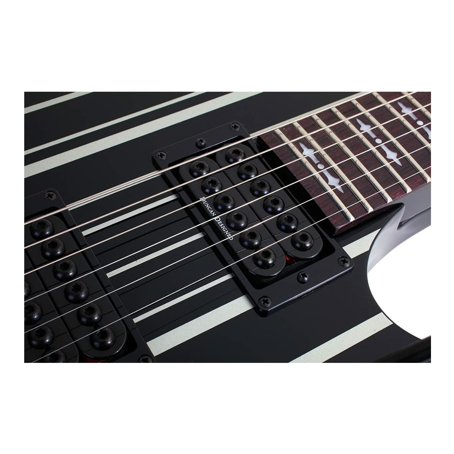 Schecter 6 String Solid-Body Electric Guitar, Gloss Black (1739)