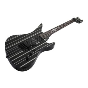 Schecter 6 String Solid-Body Electric Guitar, Gloss Black (1739)