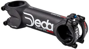 deda elementi unisex's zero100 stem, black, 100mm