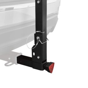 Allen Sports Deluxe Locking Quick Release 4-Bike Carrier for 2 Inch Hitch, Model 542QR, Black