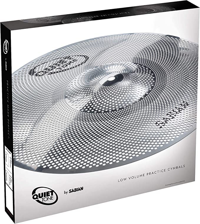 SABIAN Quiet Tone Practice Cymbals Set Qtpc504