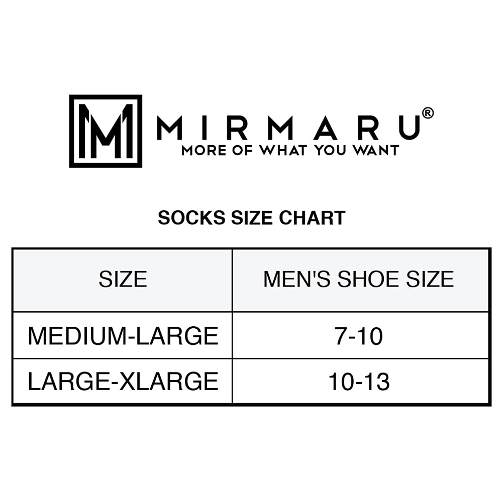 MIRMARU M202-Medium-Men's 5 Pairs Multi Performance Outdoor Sports Hiking Trekking Crew Socks (2Black,2Olive,1Char)