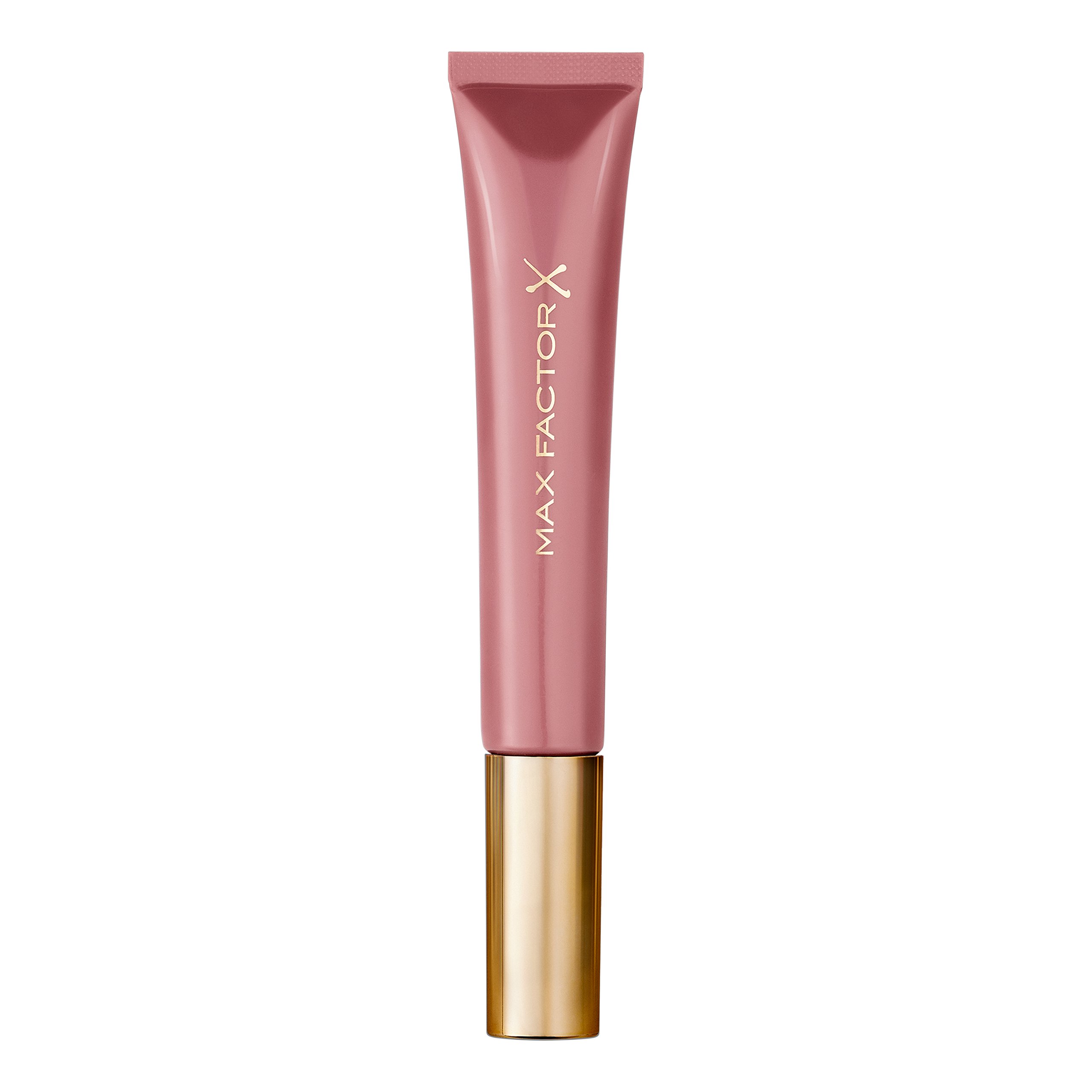 Max Factor Colour Elixir Lip Cushion Gloss with Mineral Oil and Vitamin E, Nude Glory, 9 ml