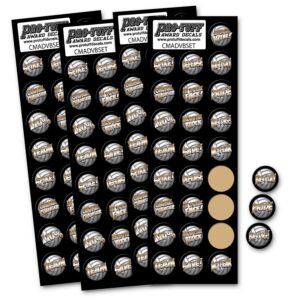 pro-tuff decals hi-def volleyball award decal set (100 decals)