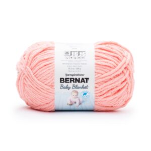 BERNAT BABY BLANKET YARN 300G 10.5 OZ, CORAL BLOSSOM