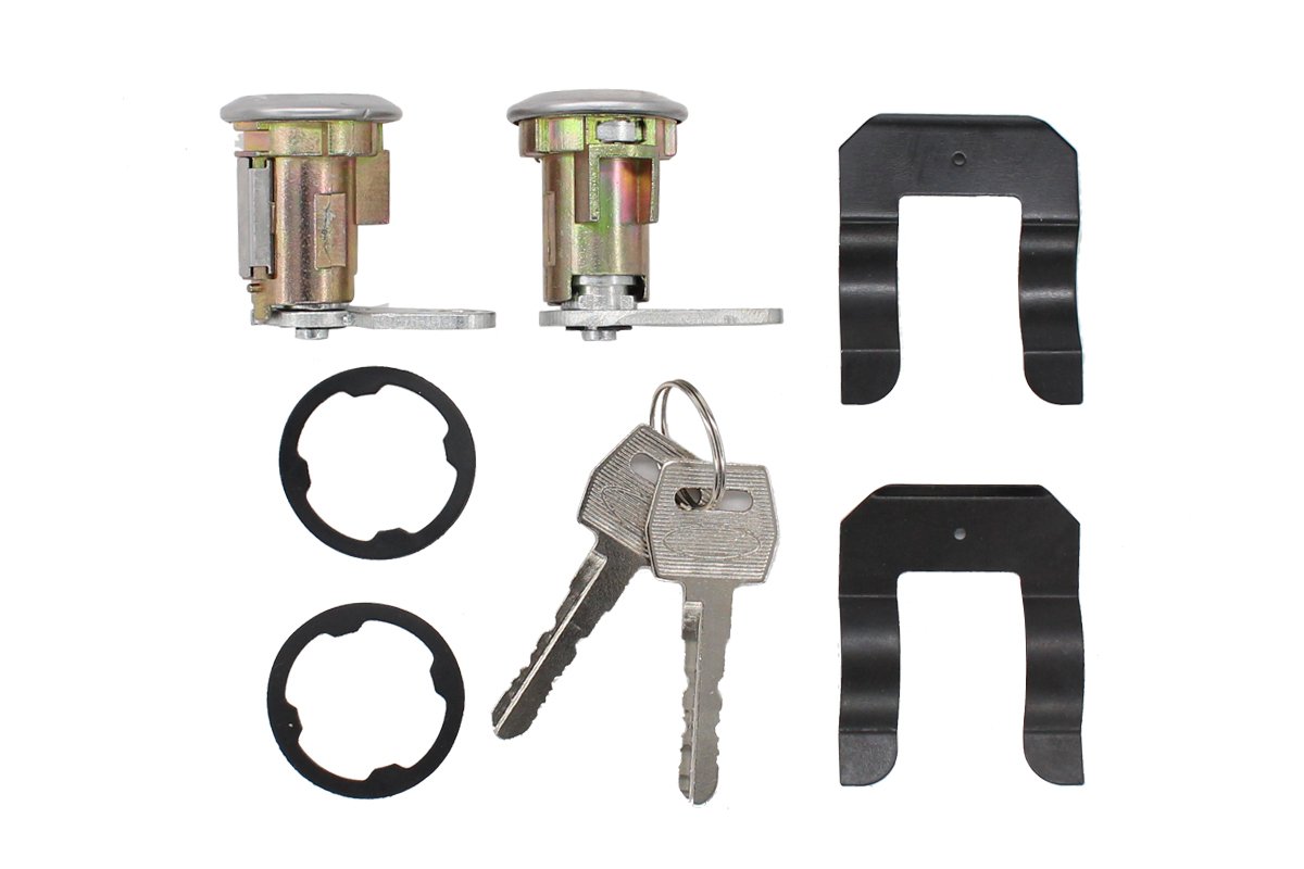 New Pair of Door Lock Cylinder Keys for Ford E-150 E-250 E-350 E-100 Truck Van Granada Mustang Pinto Thunderbird Bronco F-100 F-150 F-250 LTD Maverick Mercury Monarch Bobcat Capri