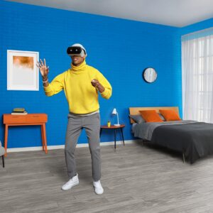 Lenovo Mirage Solo with Daydream, Standalone VR Headset with Worldsense Body Tracking, Ultra-Crisp QHD Display, Smartly Designed Mobile Headset