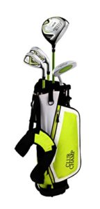 club champ junior dtp (designed to play) golf set for 46"-52" height, right hand,green