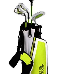 Club Champ Junior DTP (Designed to Play) Golf Set for 46"-52" Height, Right Hand,Green